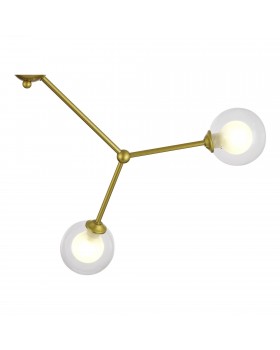 SLE1106-203-04 Светильник подвесной Золотистый/Прозрачный, Белый G9 4*5W ARCUS-foto3