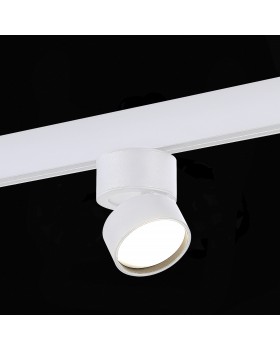 ST809.546.09 Магнитный трековый светильник Белый LED 1*9W 4000K 700Lm Ra>90 120° IP20 D85xH126 48VV SKYLINE 48-foto4