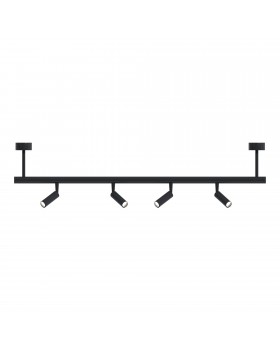 ST1652.437.18 Модульный светильник Черный LED 1*18W 3000K 1 350Lm Ra>90 36° IP20 D30xH 48V TECHNO-foto3