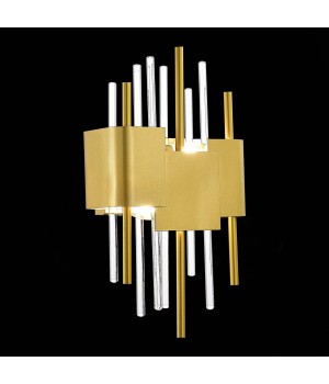 SL1633.201.02 Бра ST-Luce Матовое золото/Матовое золото,Прозрачный E14 2*40W OLVERA-foto3