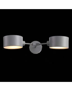 SLE183701-02 Светильник настенный Серый/Серый E14 2*60W GIMENTO-foto6