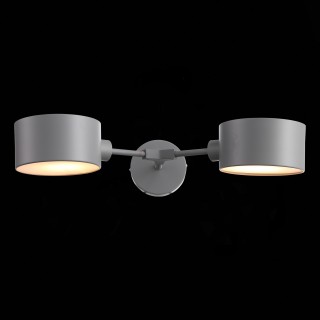 SLE183701-02 Светильник настенный Серый/Серый E14 2*60W GIMENTO-foto6