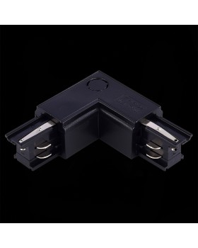 ST030.409.15R Угловой токоподвод правый для трехфазного шинопровода ST-Luce Черный Трехфазная трековая система-foto2