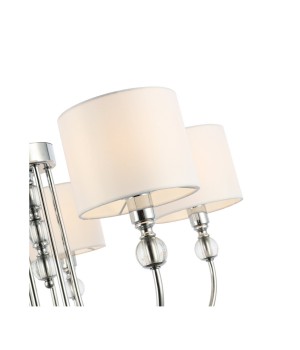 SLE111103-05 Светильник подвесной Хром/Белый E14 5*40W LINNA-foto3