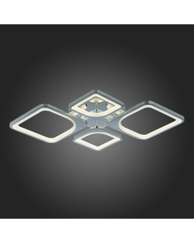 SLE500312-04 Светильник потолочный Хром/Белый LED 1*112W 3000-6000K GIURA-foto7