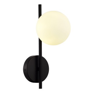 SLE1193-401-01 Светильник настенный Черный/Белый G9 1*5W 4000K ENKEL-foto2