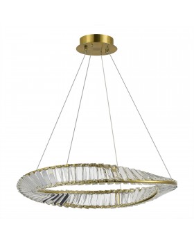 SL6204.301.01 Светильник подвесной ST-Luce Латунь/Прозрачный LED 1*32W 4000K RITORTO-foto2