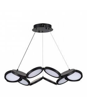 SL6508.403.01 Светильник подвесной ST-Luce Черный/Белый LED 1*60W 4000K RIO-foto2