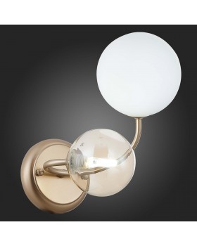 SLE220921-02 Бра Золотистый/Белый, Янтарный G9 2*5W FORMAE-foto4