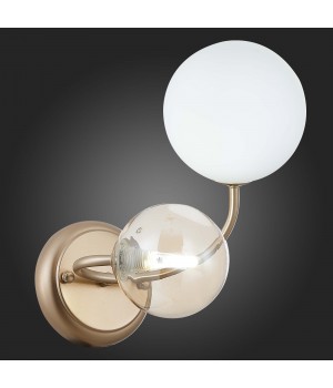 SLE220921-02 Бра Золотистый/Белый, Янтарный G9 2*5W FORMAE-foto4