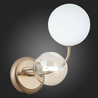 SLE220921-02 Бра Золотистый/Белый, Янтарный G9 2*5W FORMAE-foto4