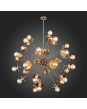 SL1111.303.30 Светильник подвесной ST-Luce Латунь E27 30*40W GUIDO-foto5