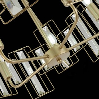 SLE103403-05 Люстра подвесная Шампань/Прозрачный E14 5*40W GIANO-foto6