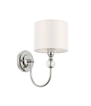 SLE111101-01 Светильник настенный Хром/Белый E14 1*40W LINNA-foto2