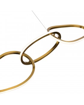 SL6505.203.50 Светильник подвесной ST-Luce Золотистый/Золотистый LED 1*50W 4000K ABRA-foto3