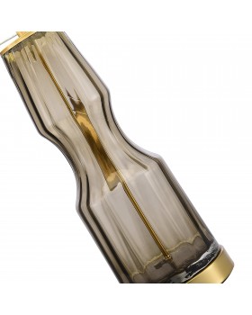 SL1005.704.01 Прикроватная лампа ST-Luce Коньячный,Латунь/Серый E27 1*40W SAYA-foto3