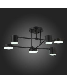 SLE201042-06 Люстра потолочная Черный/Черный LED 6*7W 4000K NOBEL-foto11