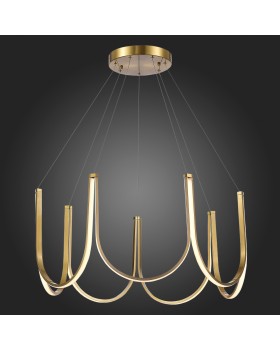 SL6202.203.01 Светильник подвесной ST-Luce Золотистый LED 1*90W 3000K HEIT-foto5