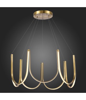 SL6202.203.01 Светильник подвесной ST-Luce Золотистый LED 1*90W 3000K HEIT-foto5