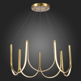 SL6202.203.01 Светильник подвесной ST-Luce Золотистый LED 1*90W 3000K HEIT-foto5