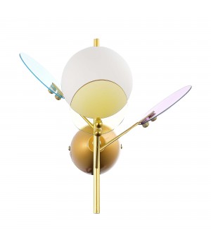 SLE2502-201-01 Бра Золотистый/Разноцветный G9 1*5W VOLA-foto2