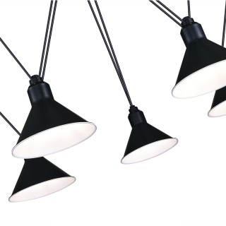 SL1804.403.05 Светильник подвесной ST-Luce Черный/Черный E14 5*60W SVEVO-foto3