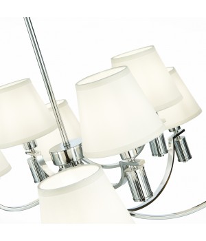 SLE111303-12 Люстра подвесная Хром/Белый E14 12*40W MONZA-foto3