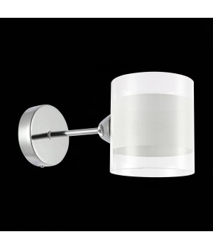 SLE102801-01 Бра Хром/Прозрачный, Белый E14 1*40W MIENTO-foto4