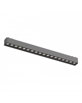 ST673.446.18 Магнитный трековый светильник Черный LED 1*18W 4000K 1 560Lm Ra>90 36° IP20 L338xW26xH24 48V SKYFLAT