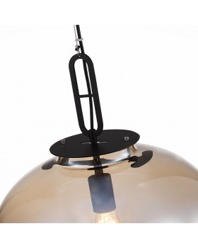 SL1050.423.01 Светильник подвесной ST-Luce Черный/Коньячный E27 1*40W BURASCA-foto11