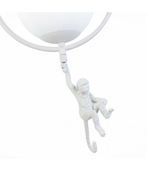 SLE115113-01 Светильник подвесной Белый/Белый E27 1*60W TENATO-foto3