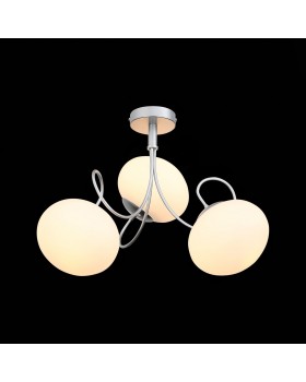 SL717.502.03 Люстра потолочная Серебристый/Белый E27 3*40W ACINI-foto2