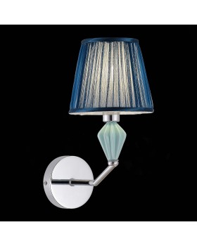 SLE1116-101-01 Бра Хром/Голубой E14 1*40W BALNEA-foto3