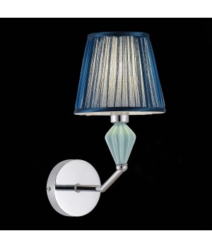 SLE1116-101-01 Бра Хром/Голубой E14 1*40W BALNEA-foto3