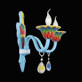 SL674.781.02 Бра ST-Luce Разноцветный/Разноцветный E14 2*40W ORNATO-foto6