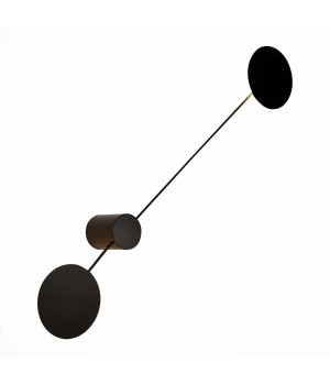 SL6006.401.02 Светильник настенный ST-Luce Черный/Черный LED 2*5W 3000K Tondo-foto3