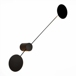 SL6006.401.02 Светильник настенный ST-Luce Черный/Черный LED 2*5W 3000K Tondo-foto3