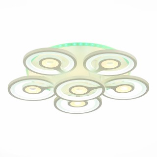 SLE501252-06RGB Светильник потолочный Белый/Белый LED 1*168W RGB 11W 3000-6000K CINNO-foto3