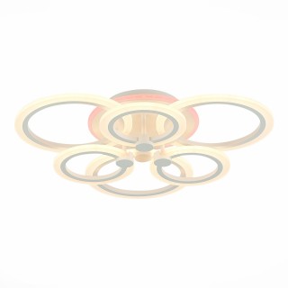 SLE500652-06RGB Светильник потолочный Белый/Белый LED 1*108W RGB 8W 3000-6000K CERINA-foto2