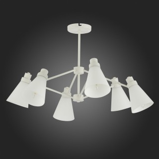 SLE103502-06 Люстра потолочная Белый/Белый E14 6*40W BIANE-foto8