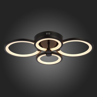 SLE200342-04 Светильник потолочный Черный/Белый LED 1*100W 3000-6000K LETO-foto8