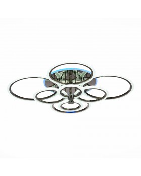 SLE500582-08RGB Светильник потолочный Темный хром/Белый LED 1*212W RGB 15W 3000-6000K CERINA-foto3