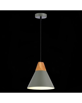 SLE125113-01 Подвес Серый/Серый, Светлое дерево E14 1*40W MODICA-foto4