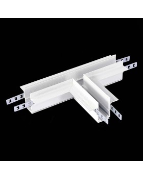 ST007.599.12 Коннектор T-образный для встраиваемого магнитного шинопровода под ГКЛ 12мм ST-Luce Белый SKYLINE 48-foto2