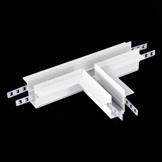 ST007.599.12 Коннектор T-образный для встраиваемого магнитного шинопровода под ГКЛ 12мм ST-Luce Белый SKYLINE 48-foto2