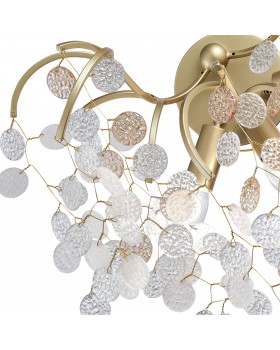 SL1650.301.03 Бра ST-Luce Латунь/Прозрачный, Золотой G9 3*5W RAVELLO-foto3