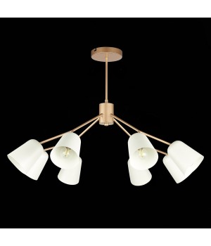 SLE155902-08 Люстра потолочная Золотистый/Белый E14 8*40W MARIO-foto12