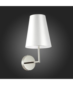 SLE105901-01 Светильник настенный Никель/Белый E14 1*40W BELLINO-foto6