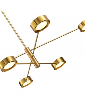 SL6504.302.06 Светильник потолочный ST-Luce Латунь/Латунь LED 6*5W 3000K VICO-foto3