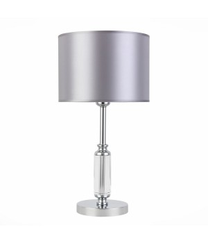 SLE107204-01 Прикроватная лампа Хром/Светло-серый E14 1*40W SNERE-foto2